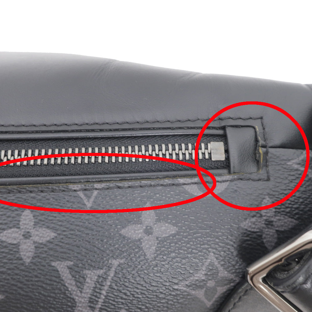 Louis Vuitton Dialovery Bag Monogram Body Bag Black M44336  Mens