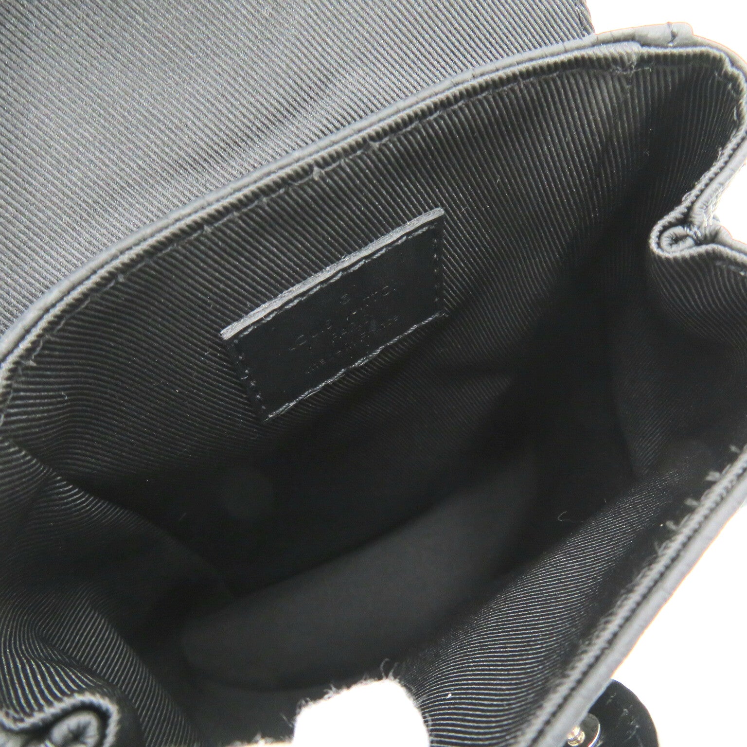 Louis Vuitton Louis Vuitton Christopher XS Shoulder Bag Leather  Leather Men Black M58495