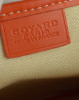 Goyard Orange Poitier Mini Tote Handbag