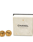 Chanel Vintage Coco Milgreen Earring G   Chanel