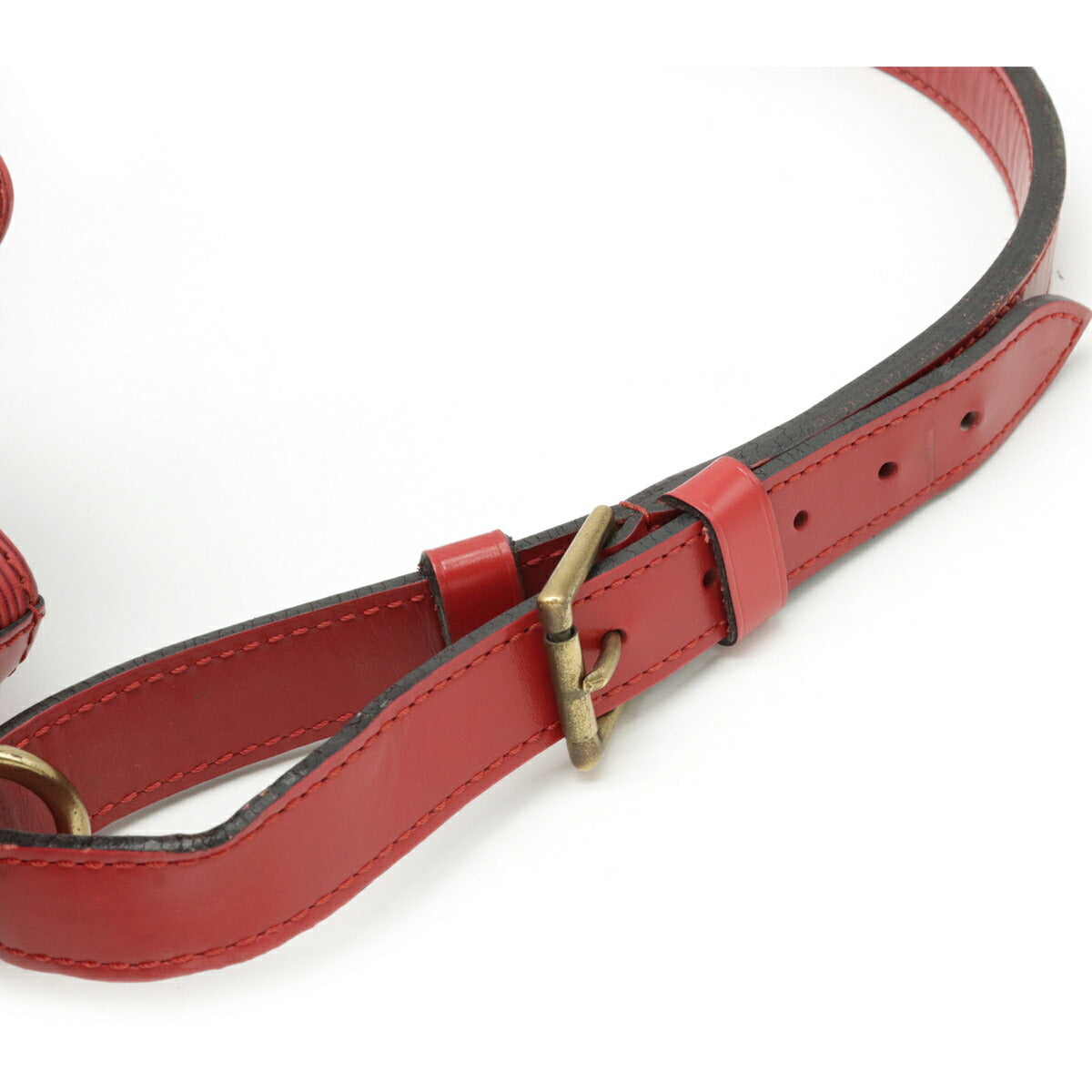 LOUIS VUITTON NOE Drawstring Shoulder Bag Purse Epi M44007 Castilian Red