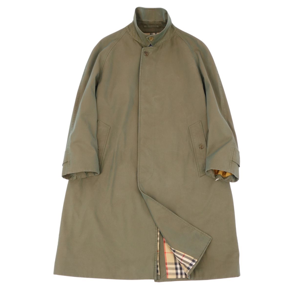 Men's Burberry Trench Coat Small Green – Timeless Vintage Company