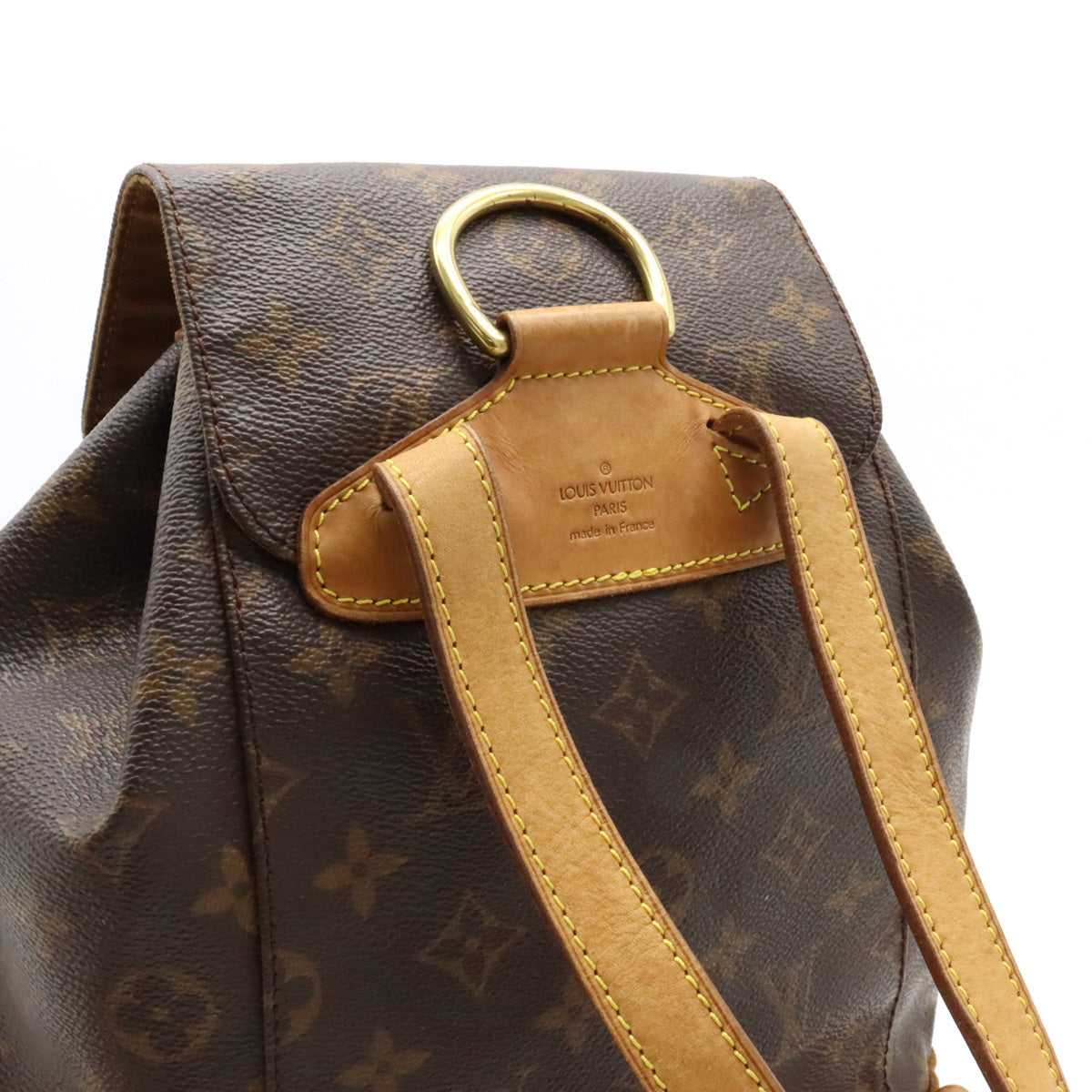 Louis Vuitton Backpack Montsouris Bag Monogram France MM Vintage