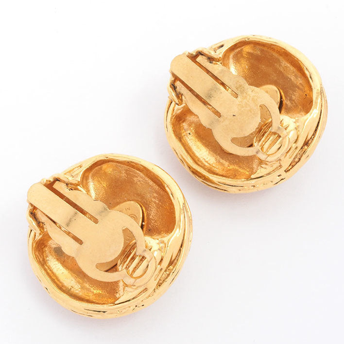 Vintage Chanel Earrings Round Swirl – Timeless Vintage Company