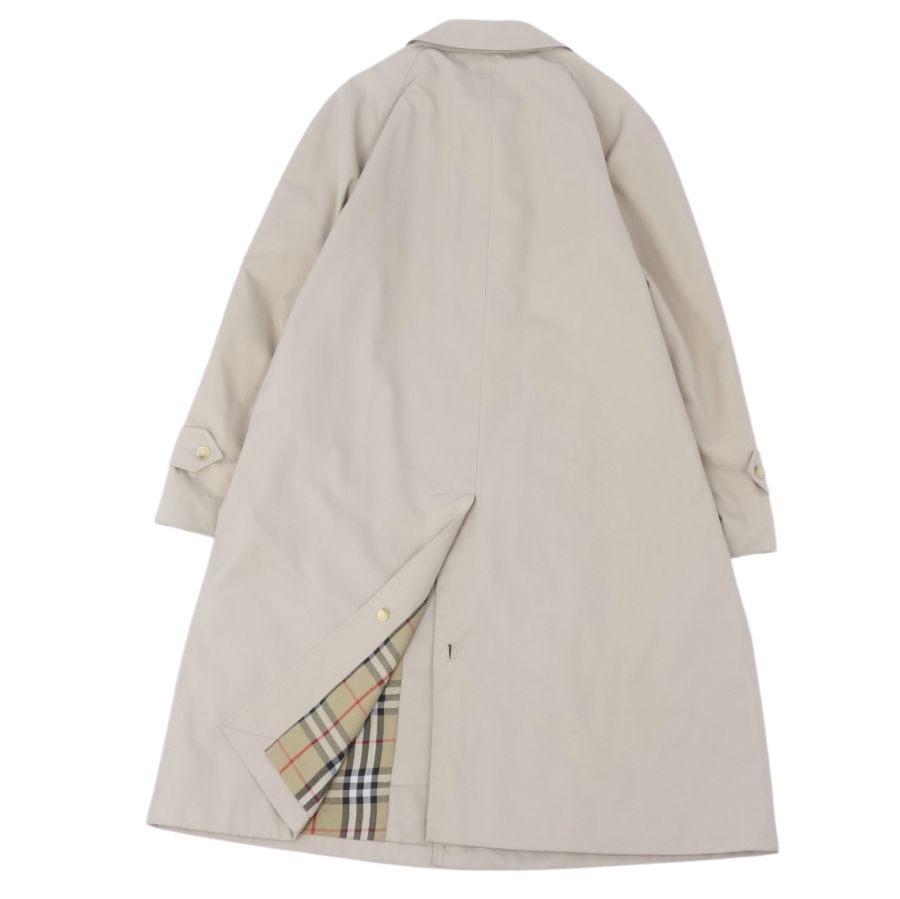 Men's Burberry Trench Coat Nova Check Lining Light Beige Size M