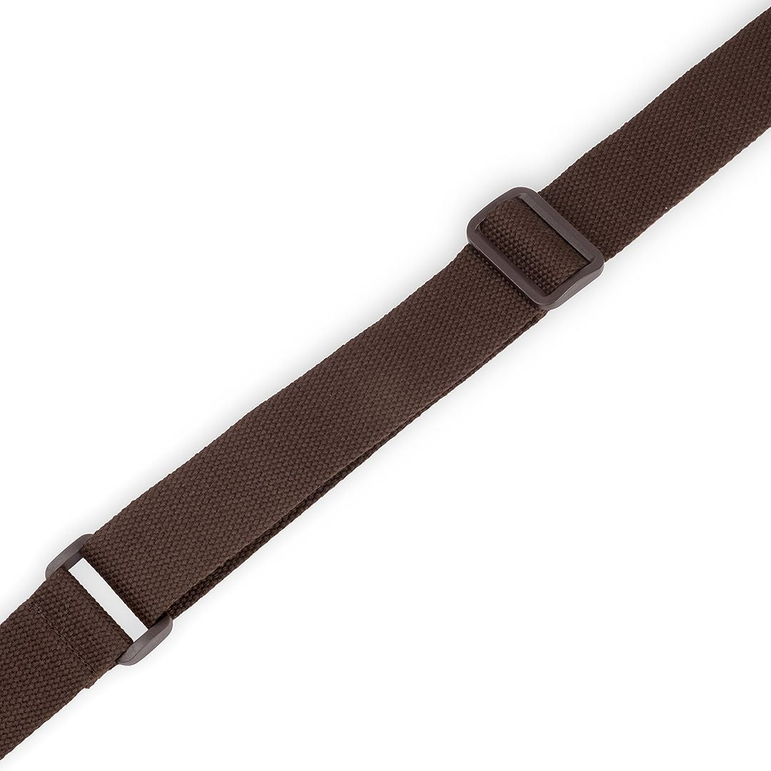 Damier Ebene Brown Premium Cotton / Vachetta Leather Adjustable