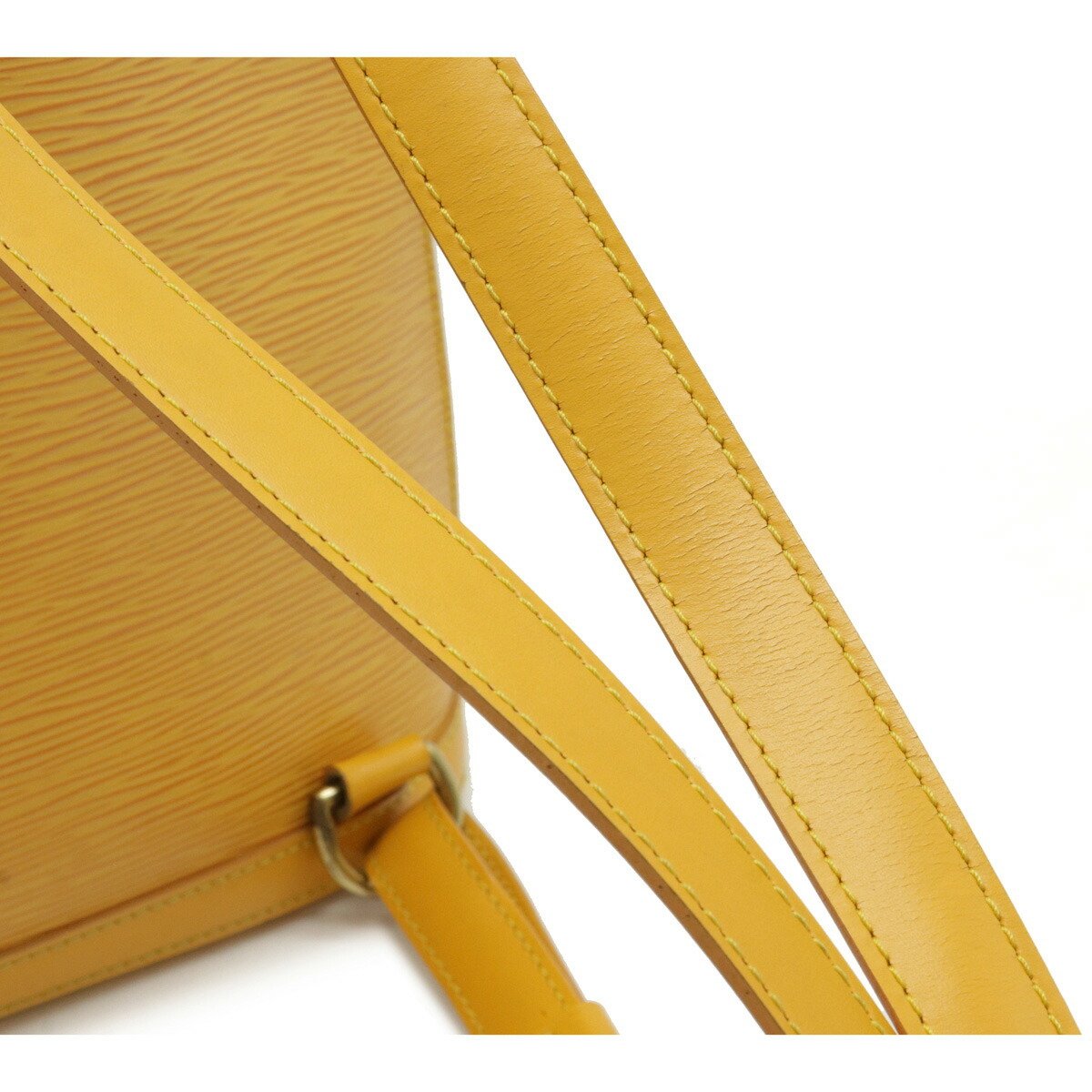Louis Vuitton Gobelin&#39;s rugzak rugzak kwastje geel epi leer