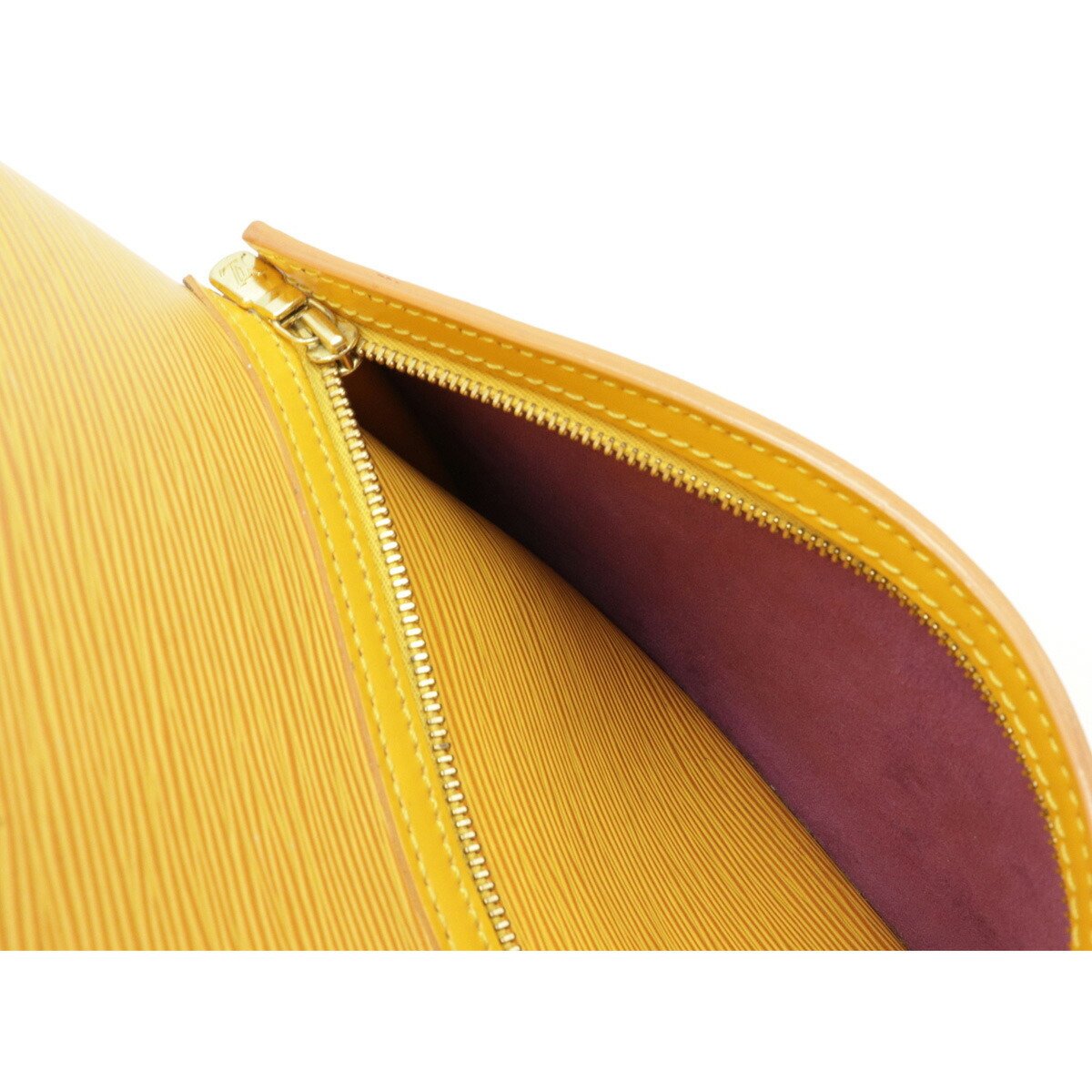 Louis Vuitton Tassil Yellow EPI Leather Alma PM Bag