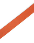 Oranje premium katoen/kalfsleer lederen crossbody tas riem vervanging