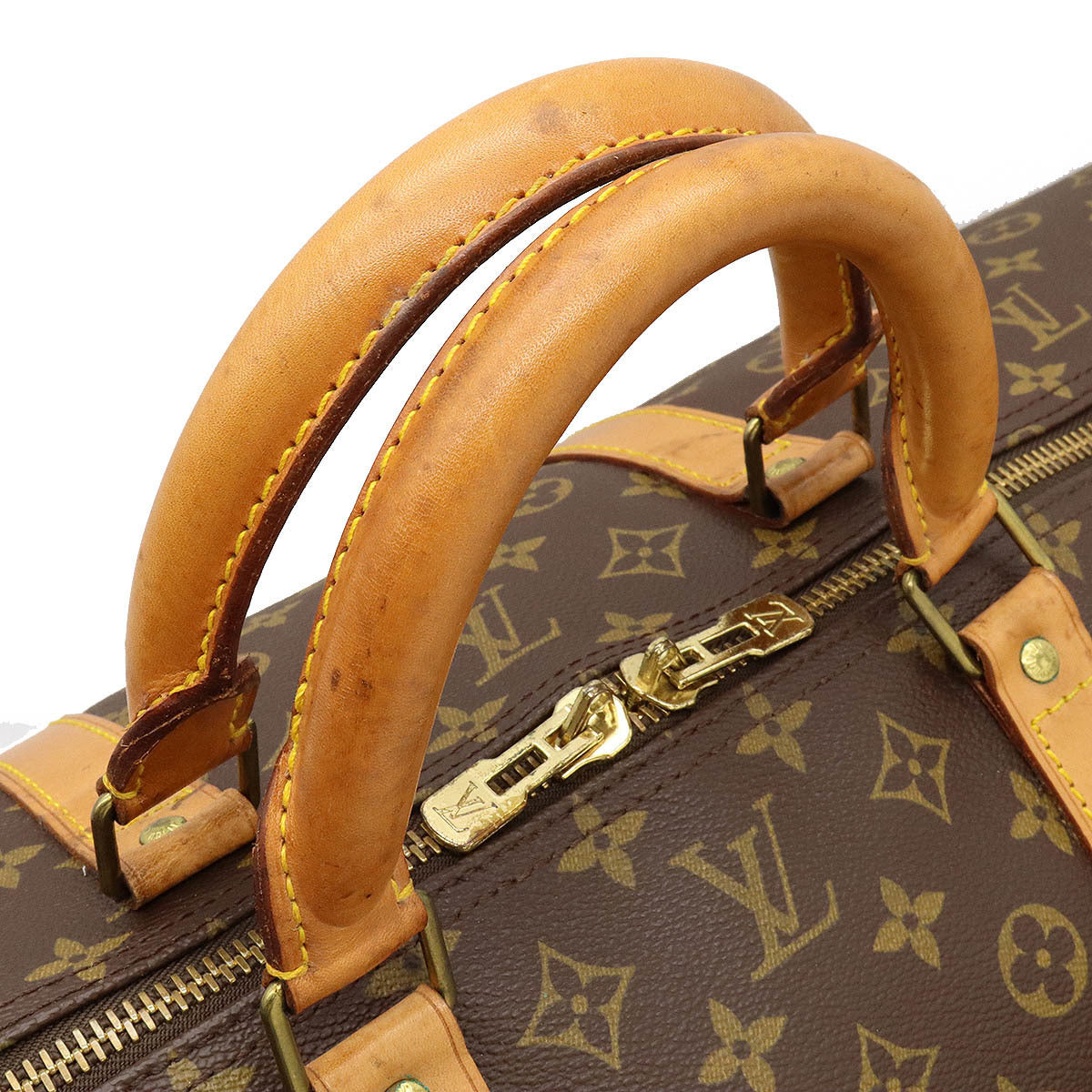 Louis Vuitton Vintage Monogram Keepall Bandouliere 60 Bag
