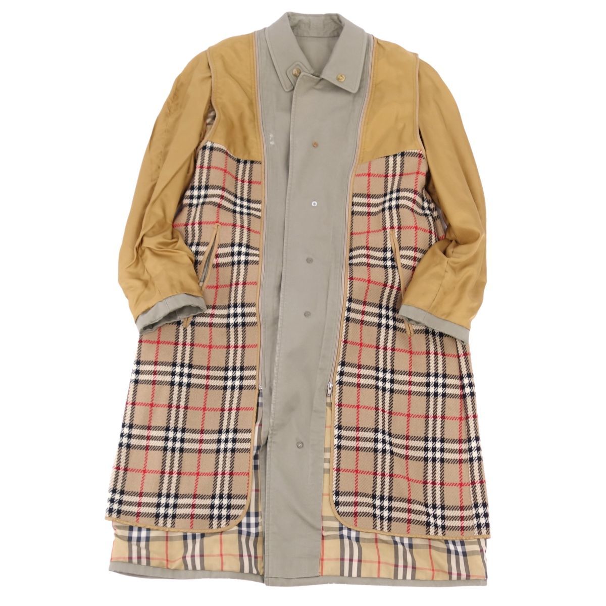 Burberry trench hot sale coat inside