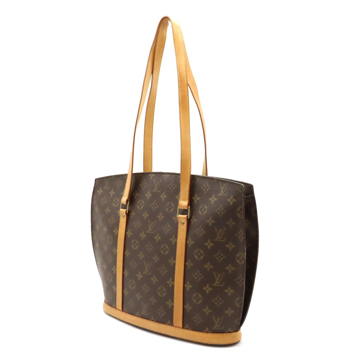 Louis Vuitton Babylon Tote Bag Shoulder Bag Monogram Brown Women's