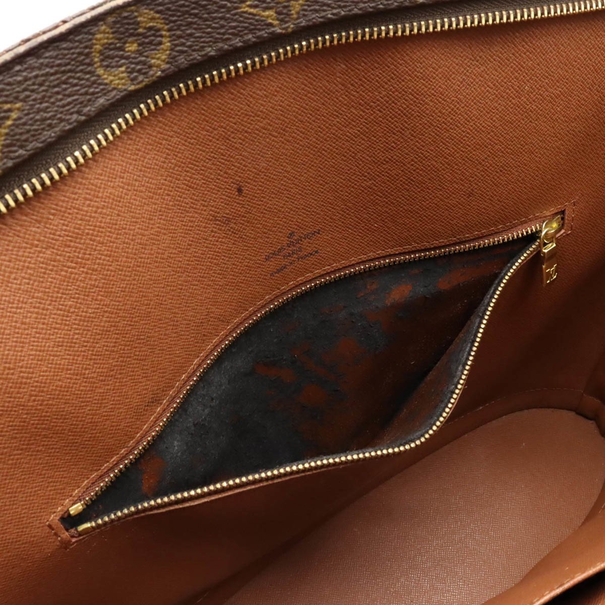 Louis Vuitton Tote Large Brown Monogram Canvas Babylon Handbag