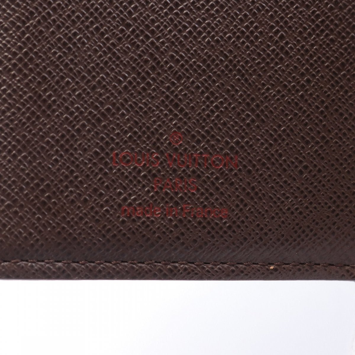 Louis Vuitton Damier Ebene Canvas Tri Fold Wallet Louis Vuitton