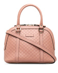 Gucci Micro Guccisima Alma BB Handbag Shoulder Bag 2WAY 449654 Pink