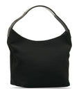 Gucci One Shoulder Bag Handbag 0013298 Black Canvas Women's