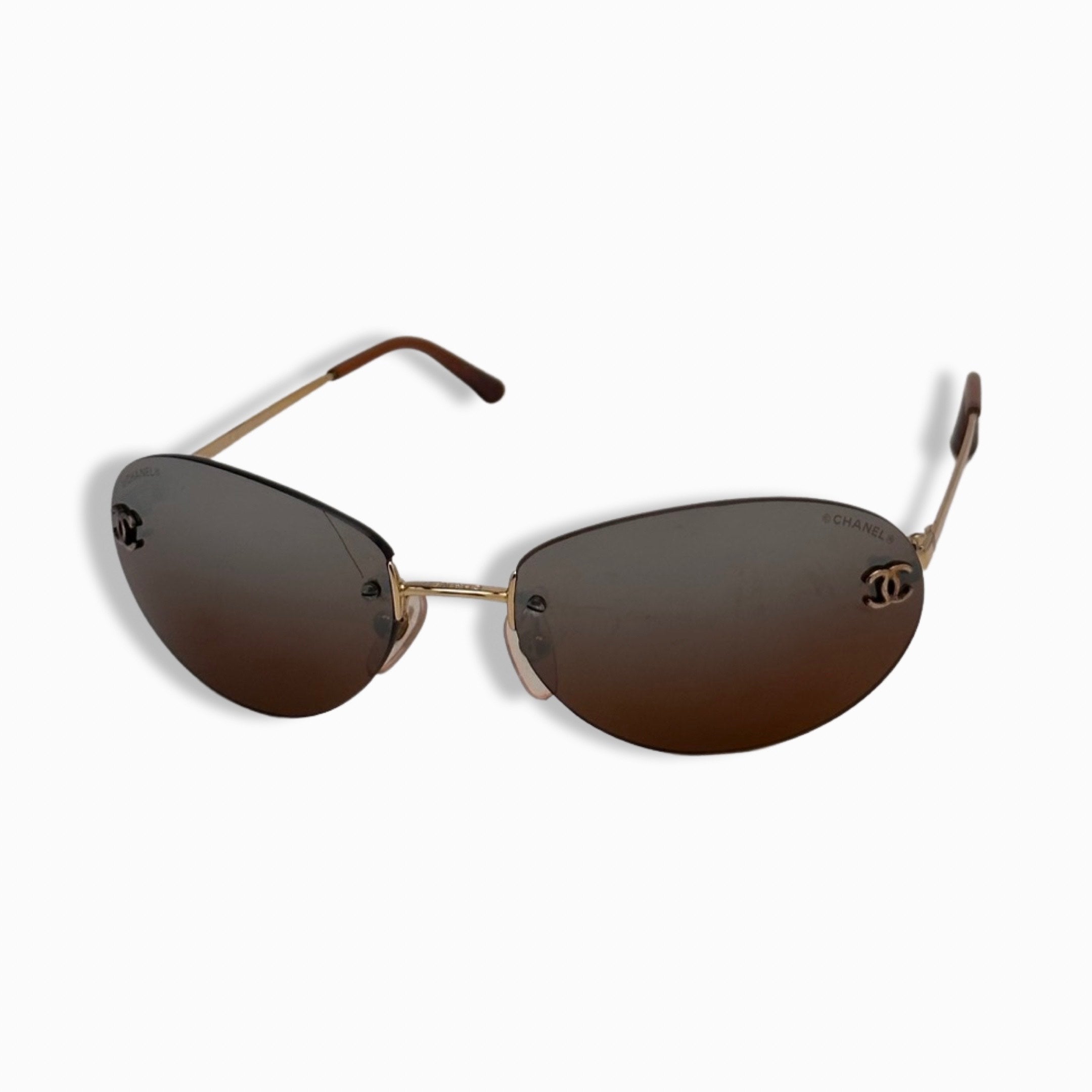 Chanel Cat Eye Aviator Sunglasses – Timeless Vintage Company