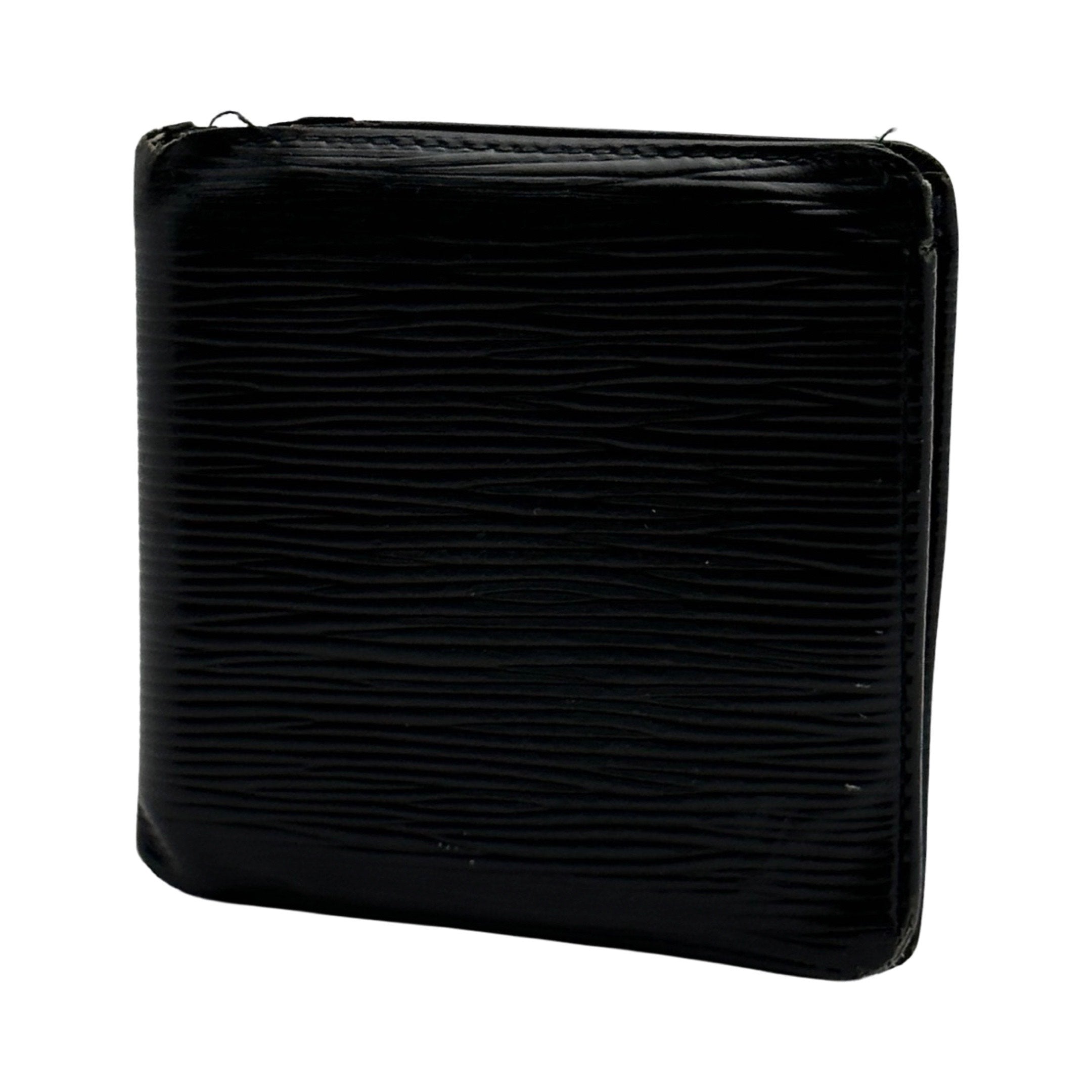 Louis Vuitton Black Epi Leather Bifold Wallet Louis Vuitton