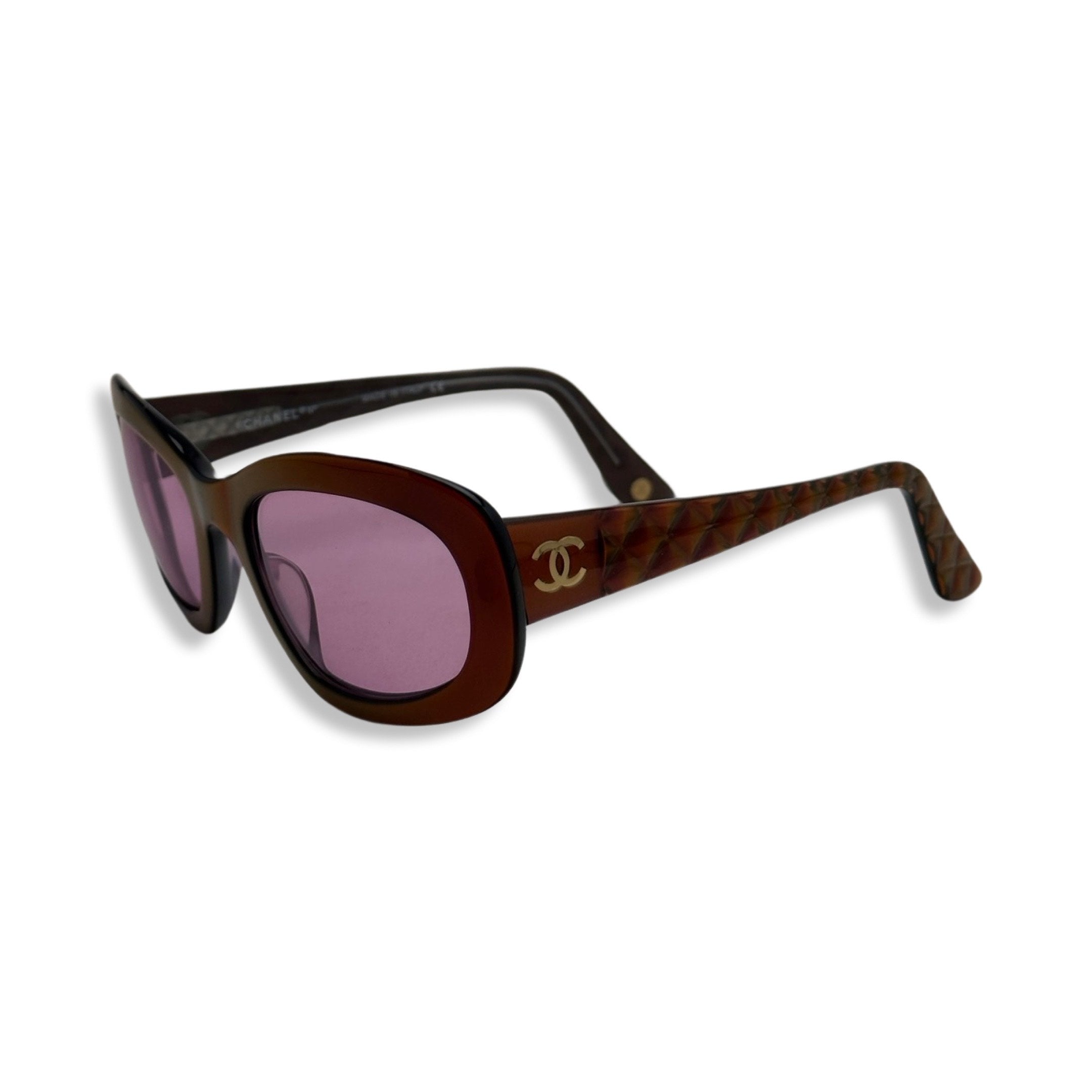 Chanel Tinted Pink Sunglasses