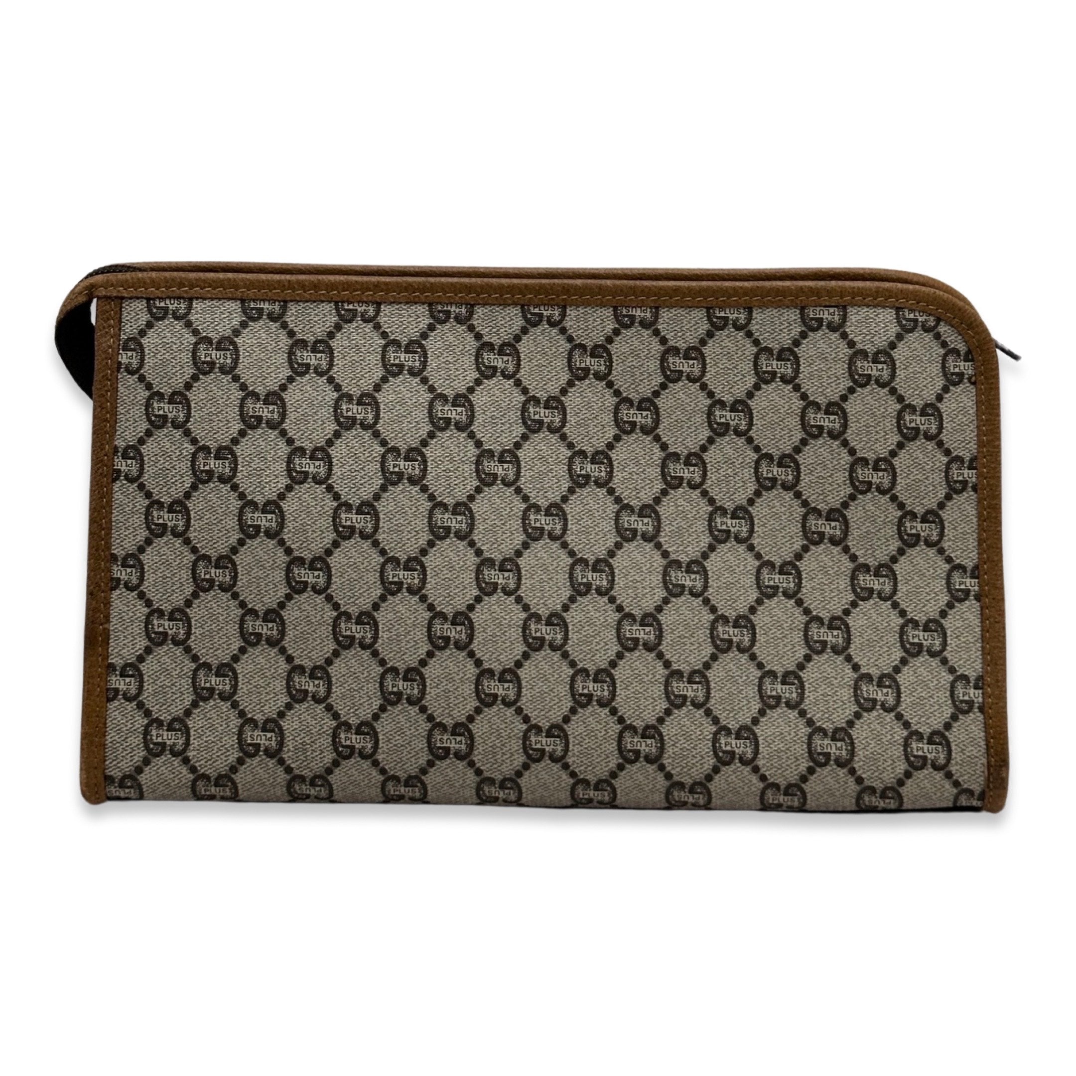 Gucci monogram best sale clutch bag