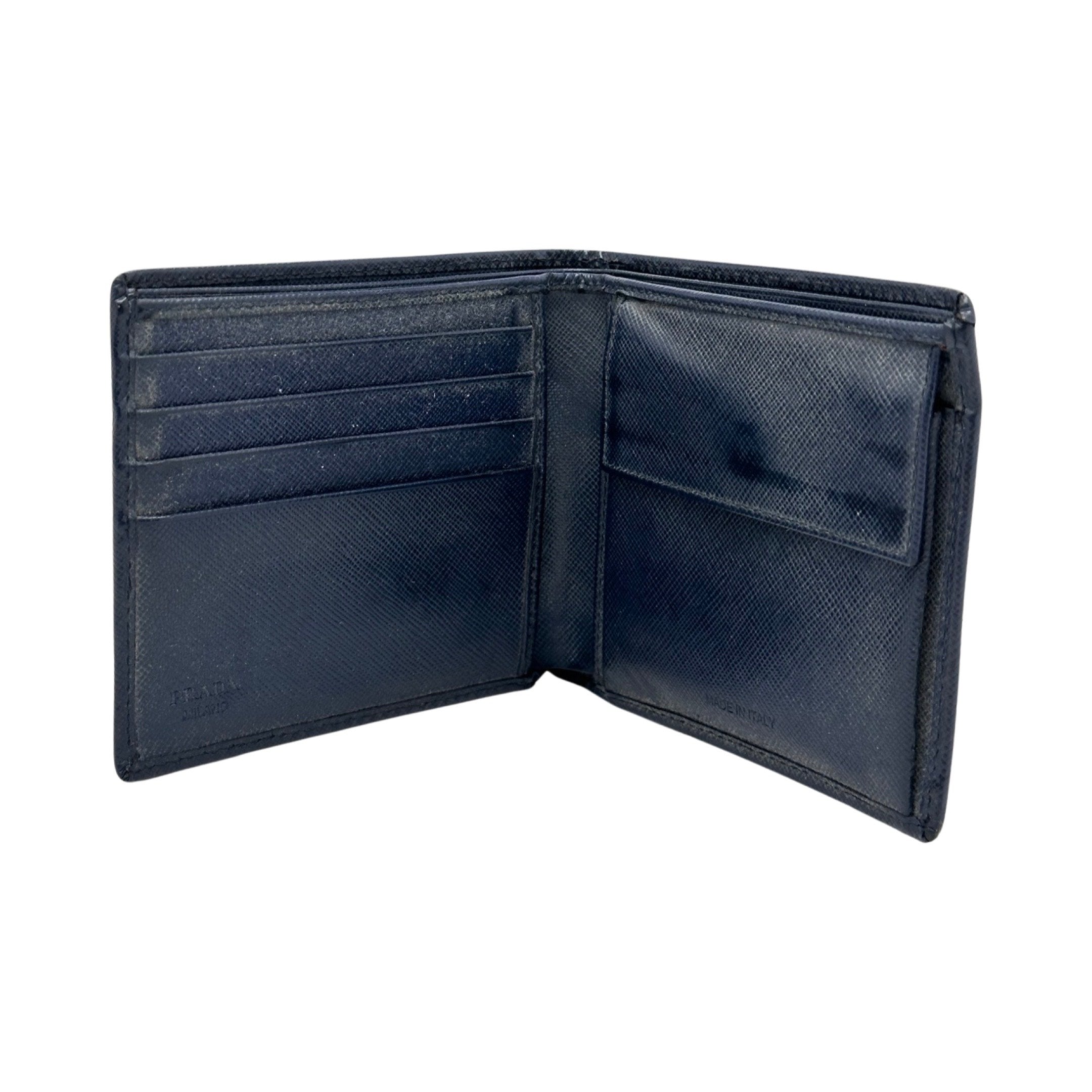 PRADA Saffiano Leather Mens Wallet – Timeless Vintage Company