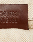 Gucci Diamante Sookie Handbag 247902 Brown Canvas Leather