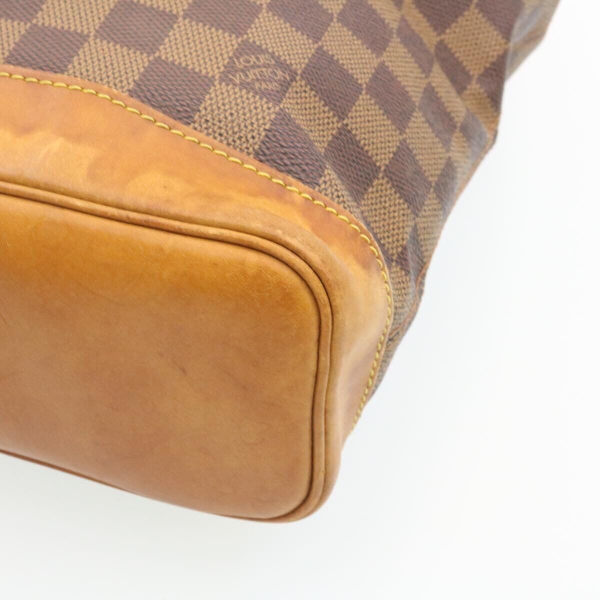 Louis Vuitton Chelsea Centenaire Ebene Damier Canvas Tote Hand Bag