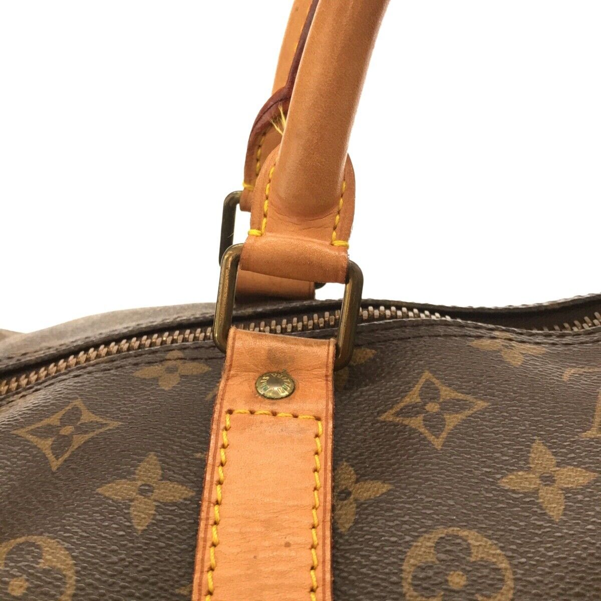 Auth Vintage Louis Vuitton French Company Speedy Duffel Bag Keepall  Monogram