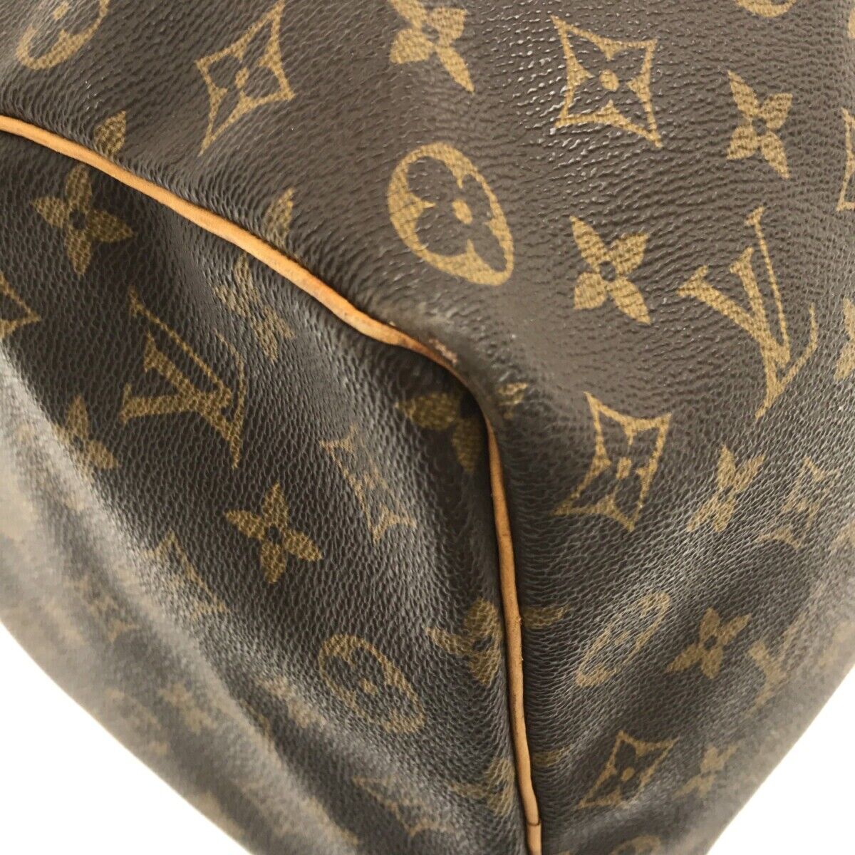 Louis Vuitton Monogram Canvas Keepall 50 Bag Brown
