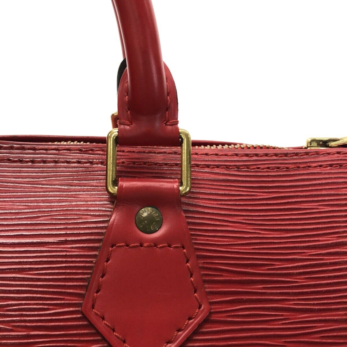 Louis Vuitton Epi Speedy 25 Castilian Red Boston Bag – Timeless