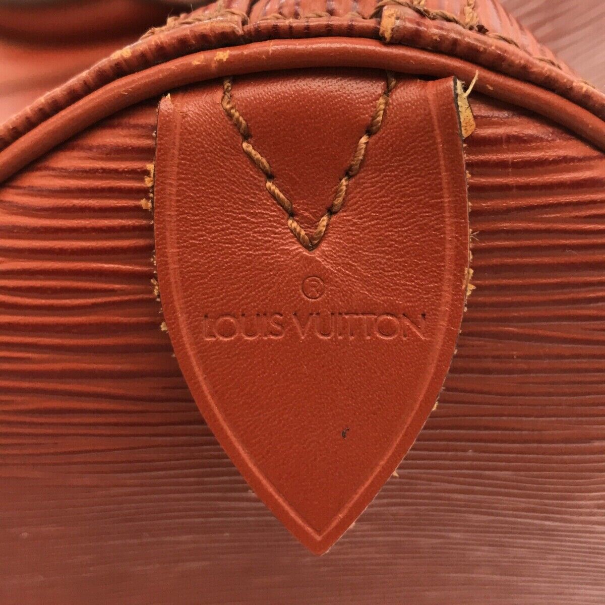 Louis Vuitton Red Epi Leather Vintage Keepall 55