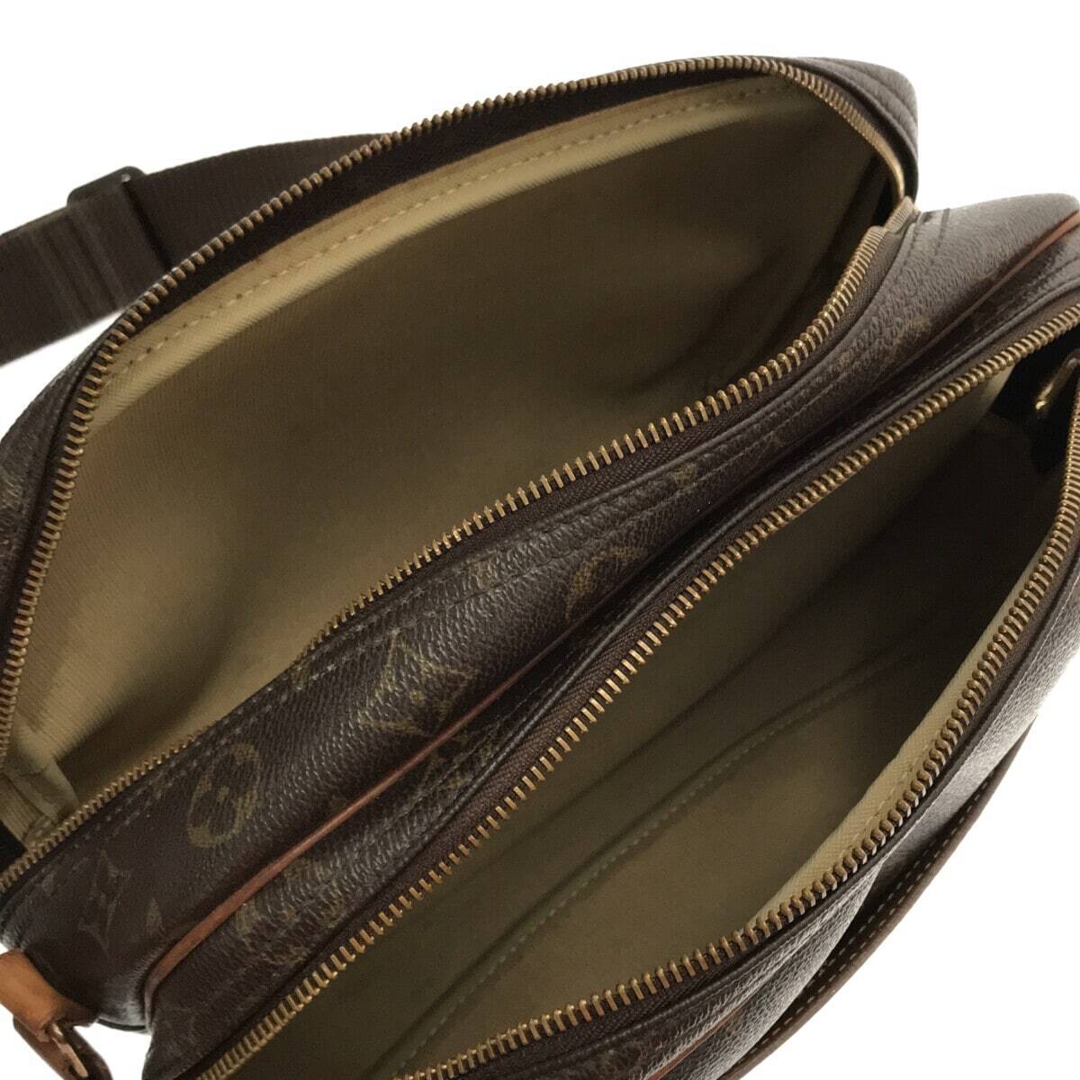 Brown Louis Vuitton Monogram Reporter PM Crossbody Bag – Designer Revival