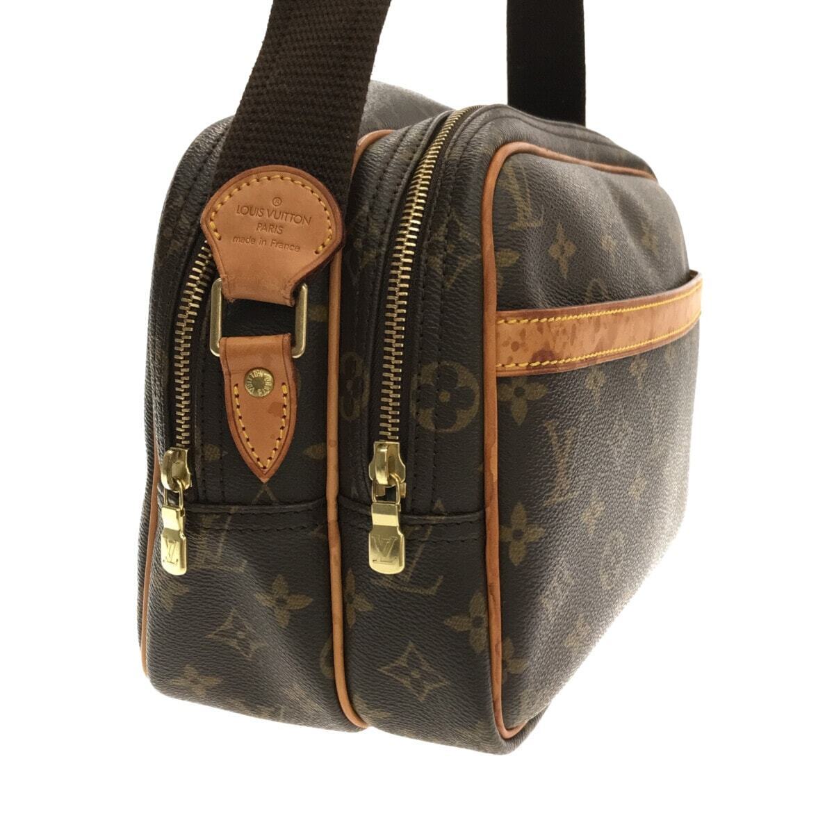 Handbags Louis Vuitton Monogram Canvas Reporter PM Messenger Bag M45254