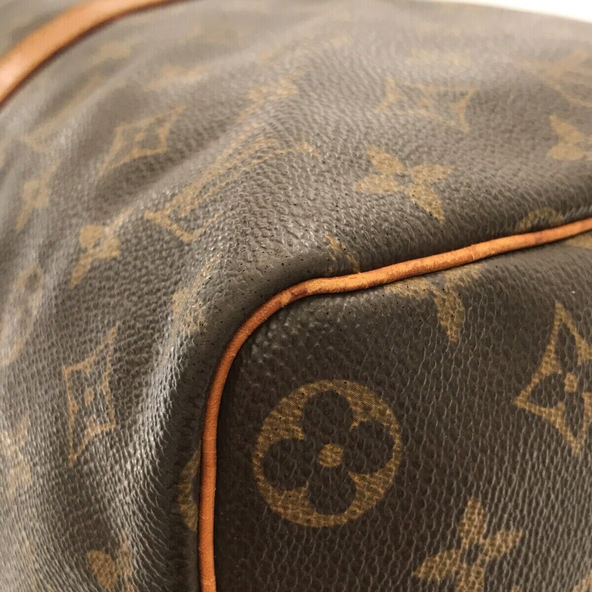  Louis Vuitton, Pre-Loved Monogram Canvas Keepall 45, Brown :  Clothing, Shoes & Jewelry