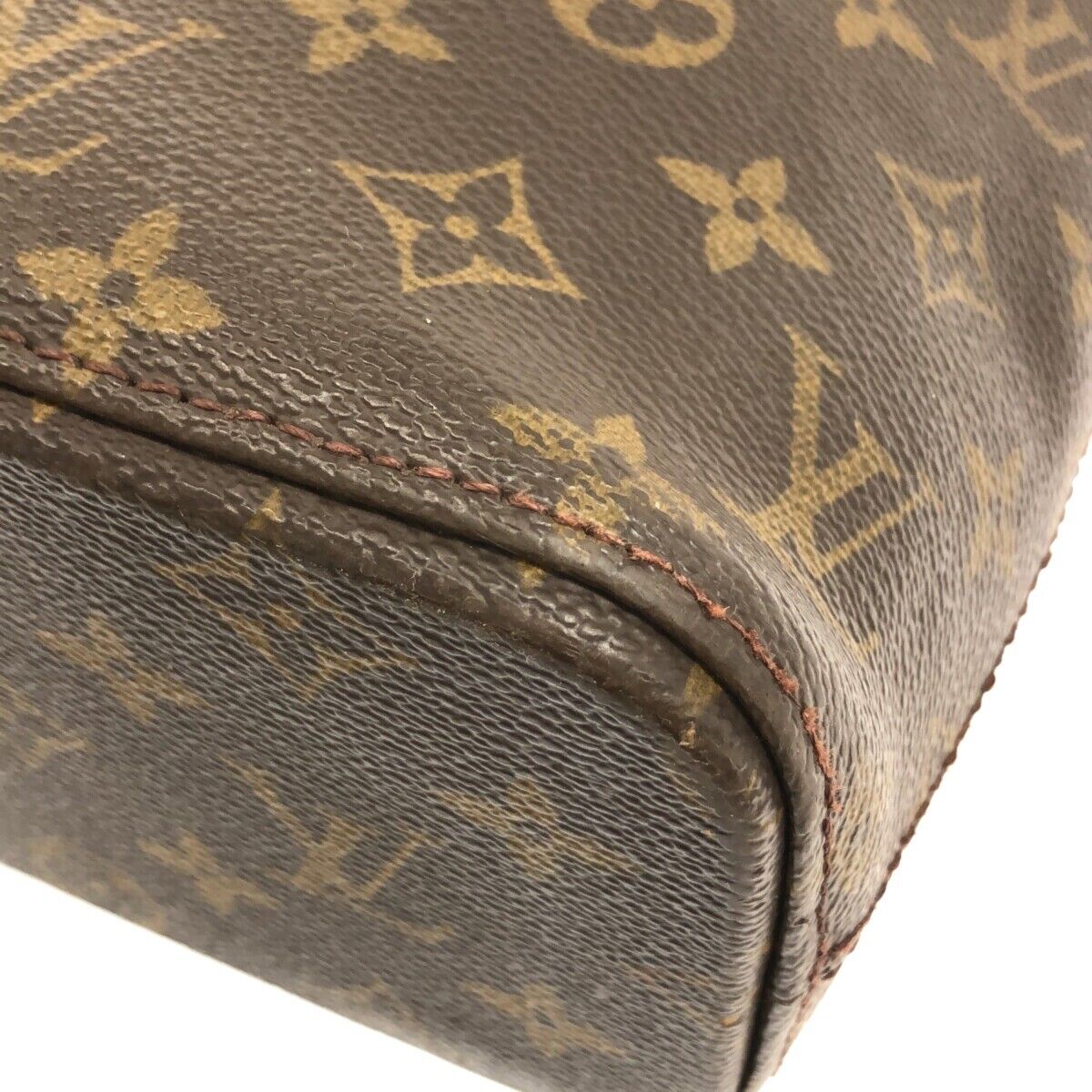 Louis Vuitton Luco Handbag Monogram Canvas Brown