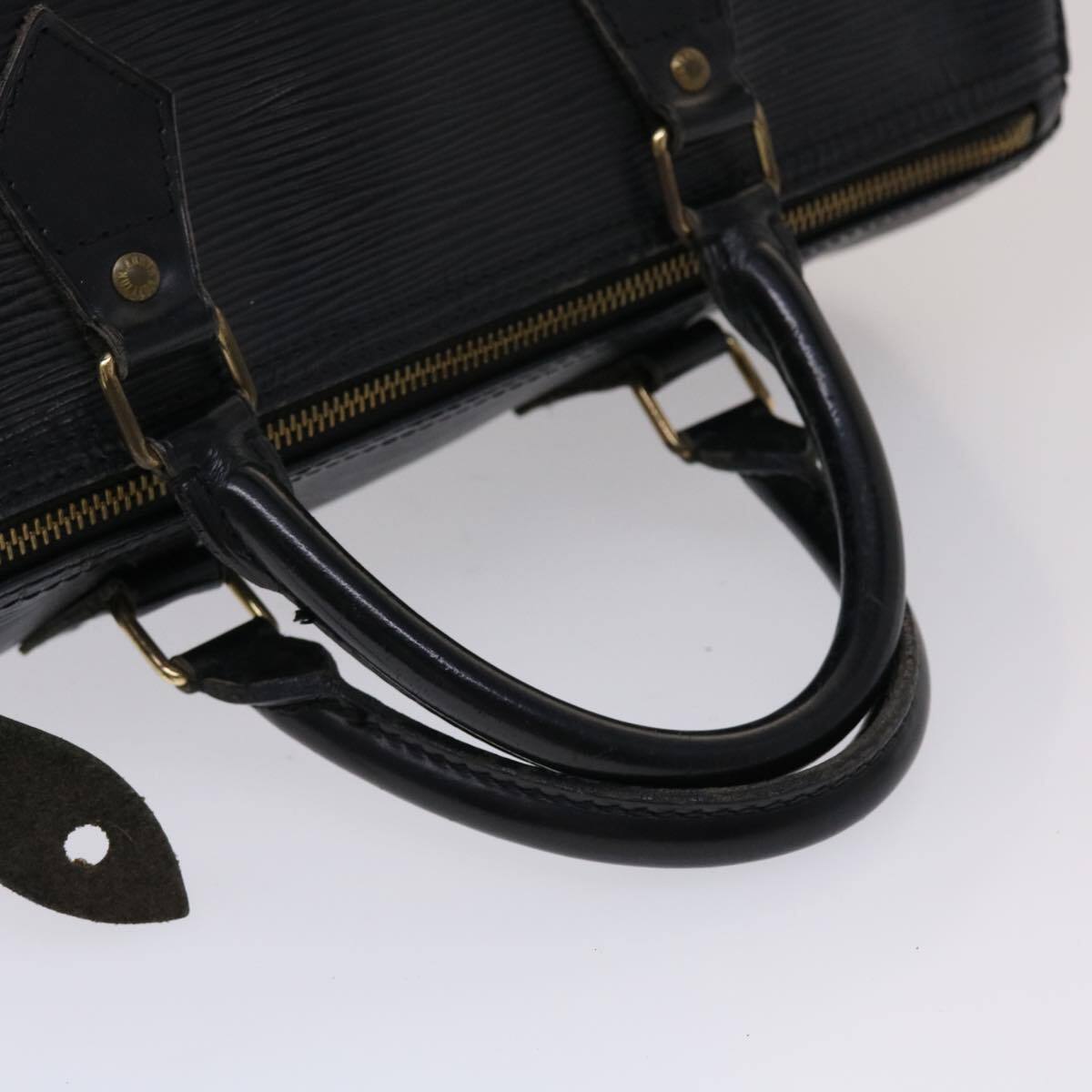 Louis Vuitton Epi Speedy 30 Black Bag - Satchel