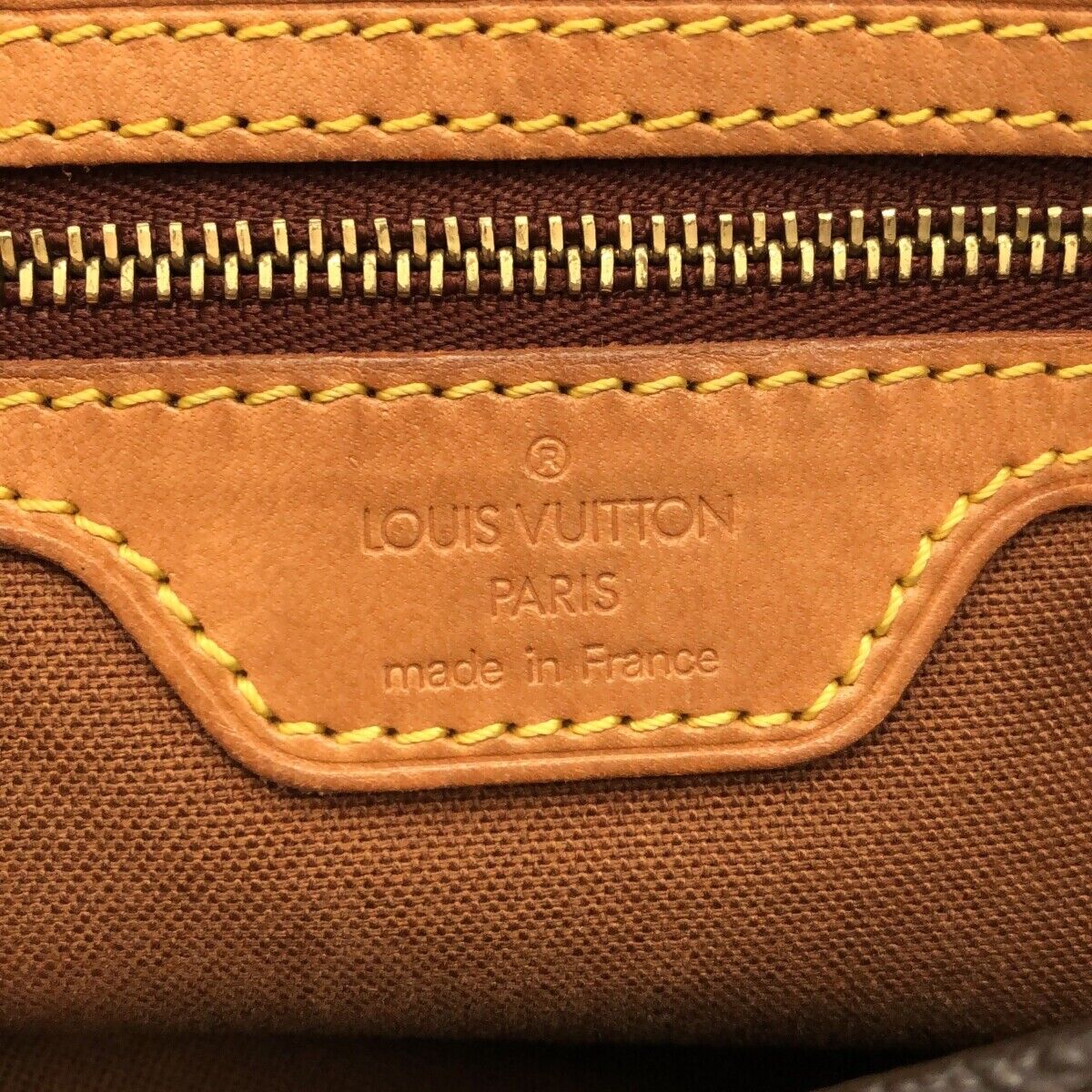 Louis Vuitton Monogram LV Cabas Piano Tote Shoulder Bag M51148