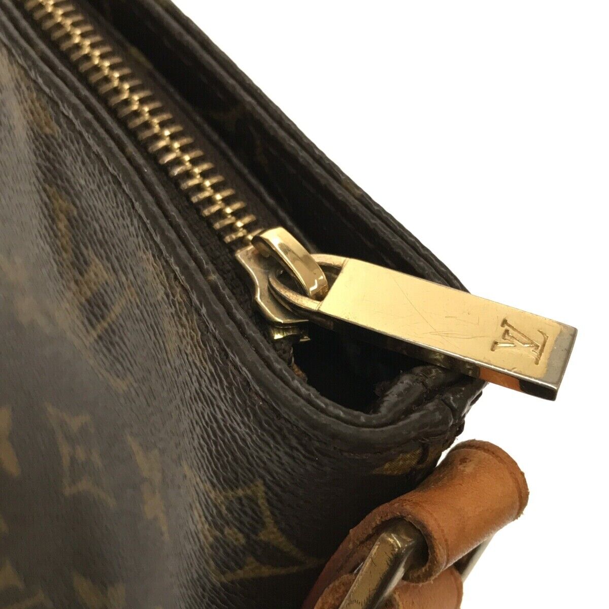 Auth Louis Vuitton Monogram Trotteur Shoulder Cross Body Bag M51240