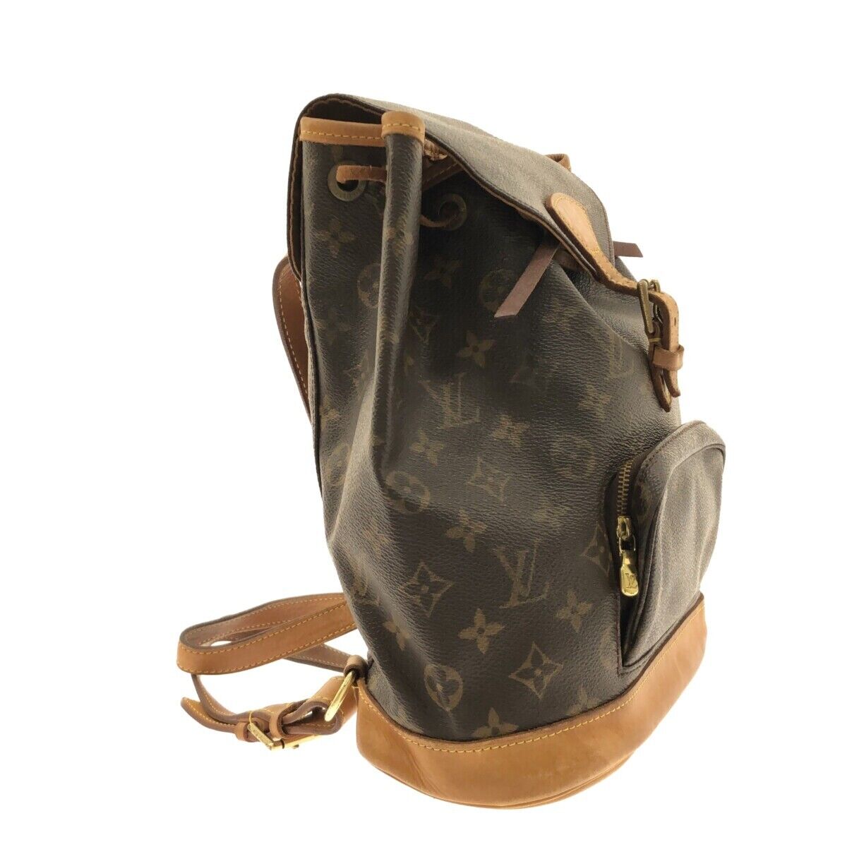 Louis Vuitton Monogram Montsouris MM M51136 Bag Backpack Free