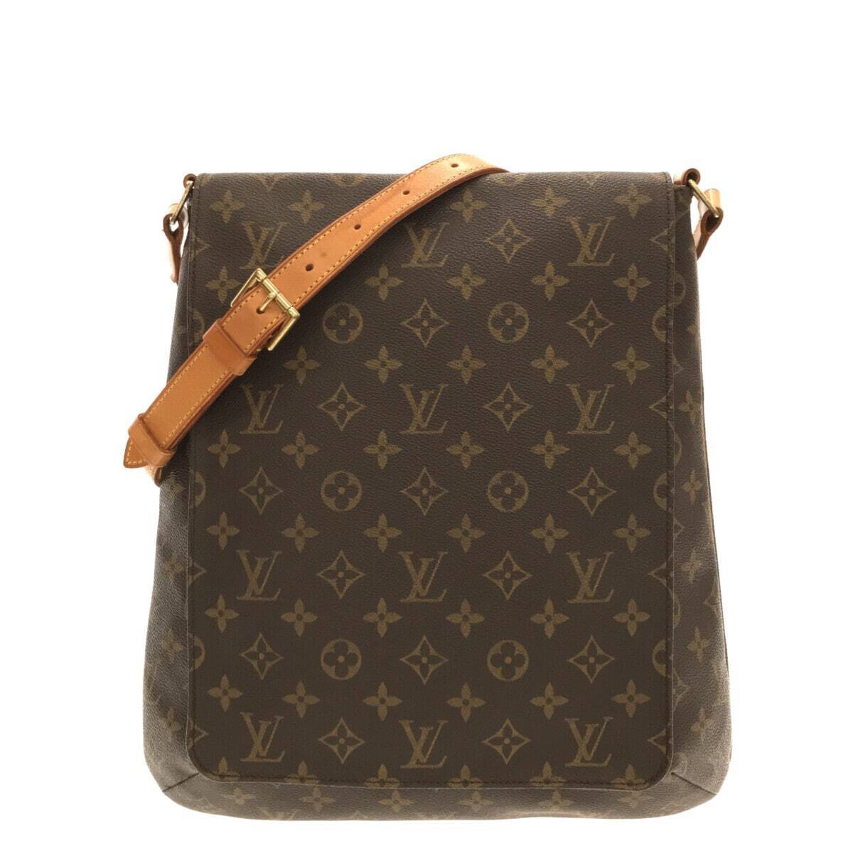Shop for Louis Vuitton Monogram Canvas Leather Musette Salsa GM Bag -  Shipped from USA