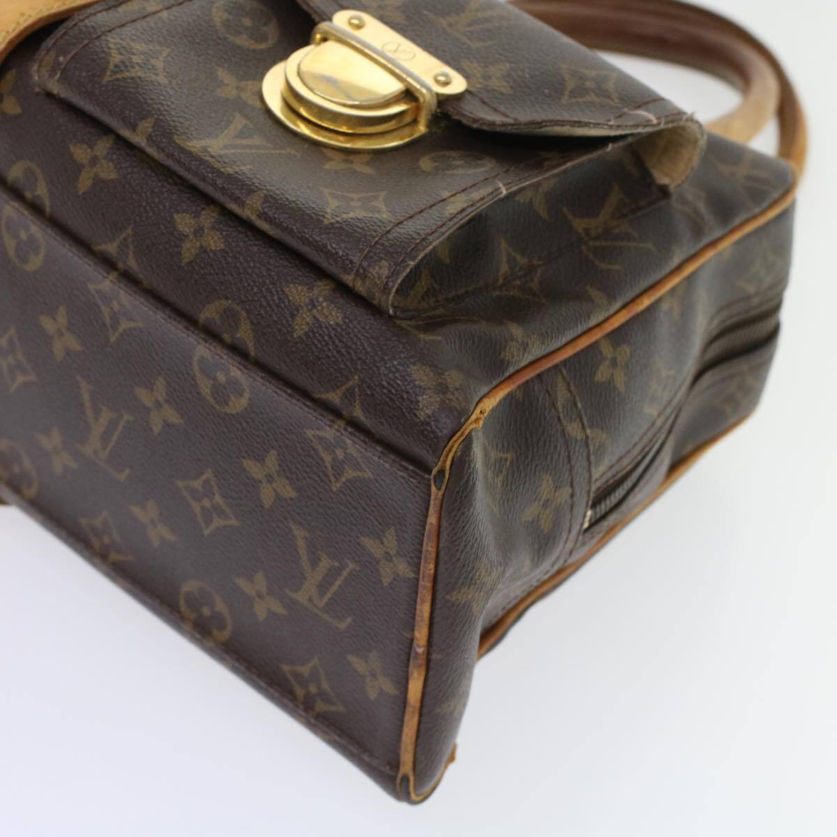Louis Vuitton Monogram Manhattan GM Handbag Boston Bag M40025