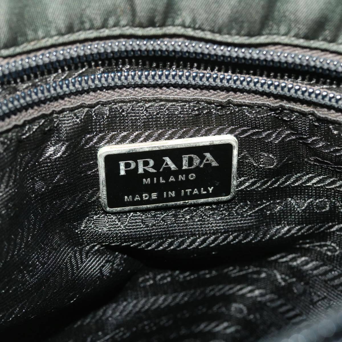 PRADA Milano Black Shoulder Bag – Timeless Vintage Company