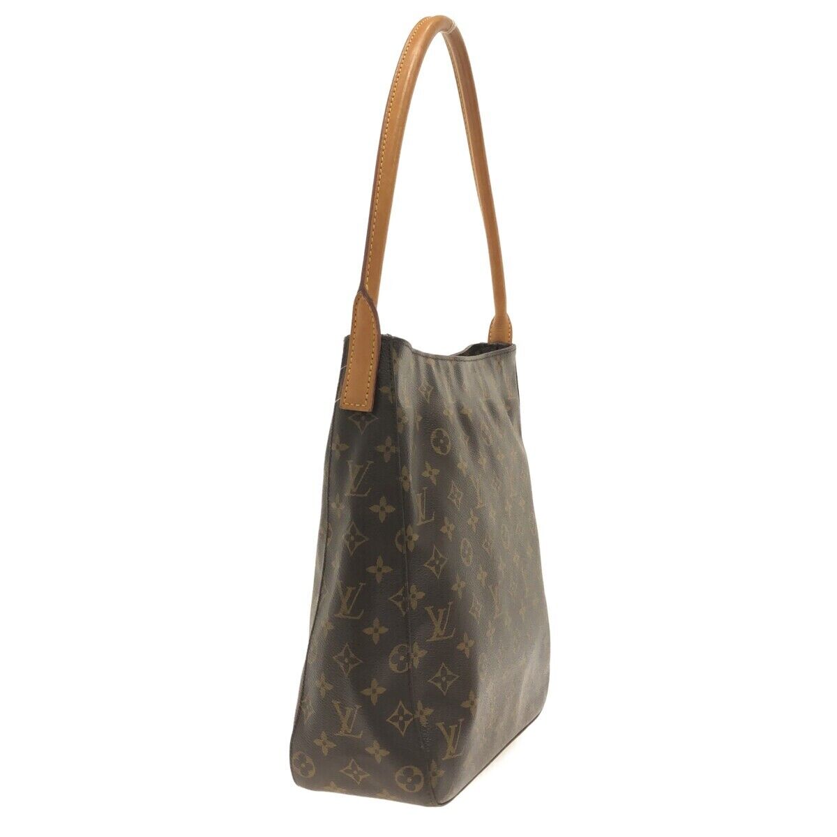 Authenticated Used LOUIS VUITTON Looping GM Shoulder Bag Monogram