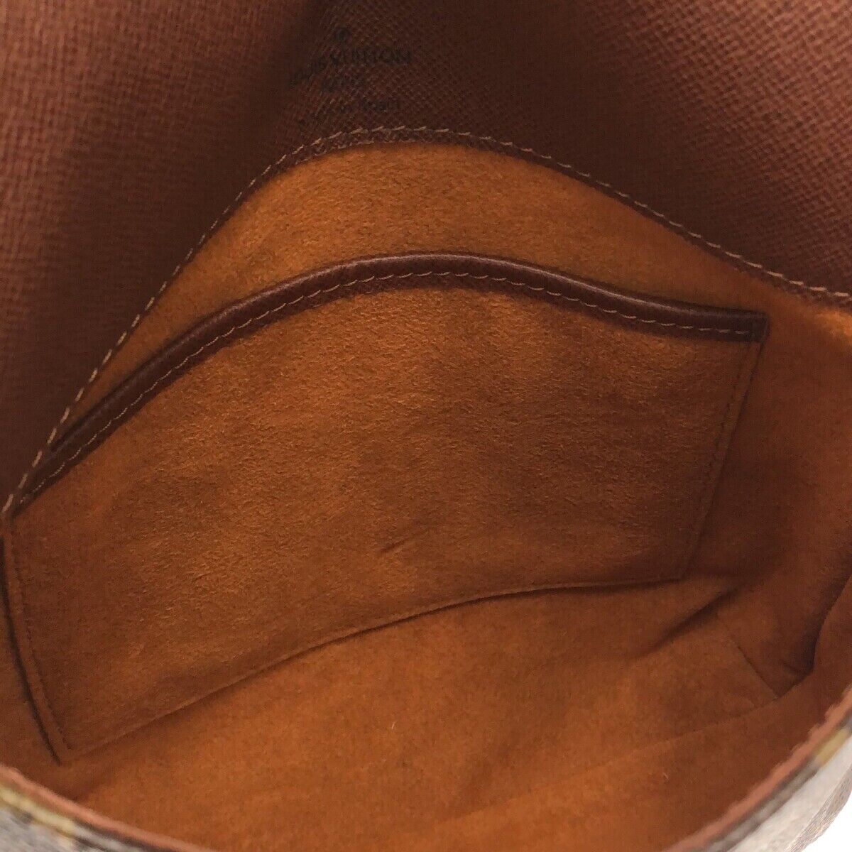 LOUIS VUITTON Monogram Flap M51258 Shoulder Bag Brown Vintage Old