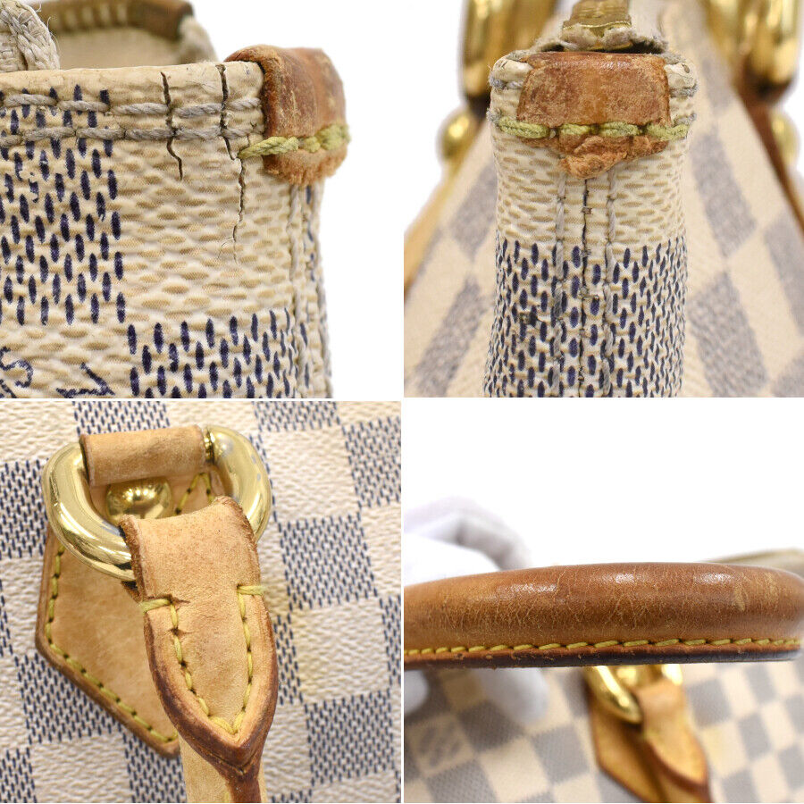 Louis Vuitton Damier Azur Saleya PM Handbag