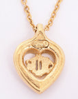 Vintage Christian Dior Heart Bijou Frame Necklace