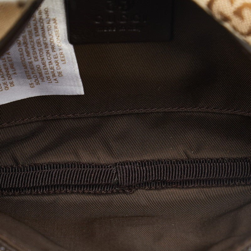 Gucci GG Canvas Sherry Line Waist Bag Body Bag 311159 Beige