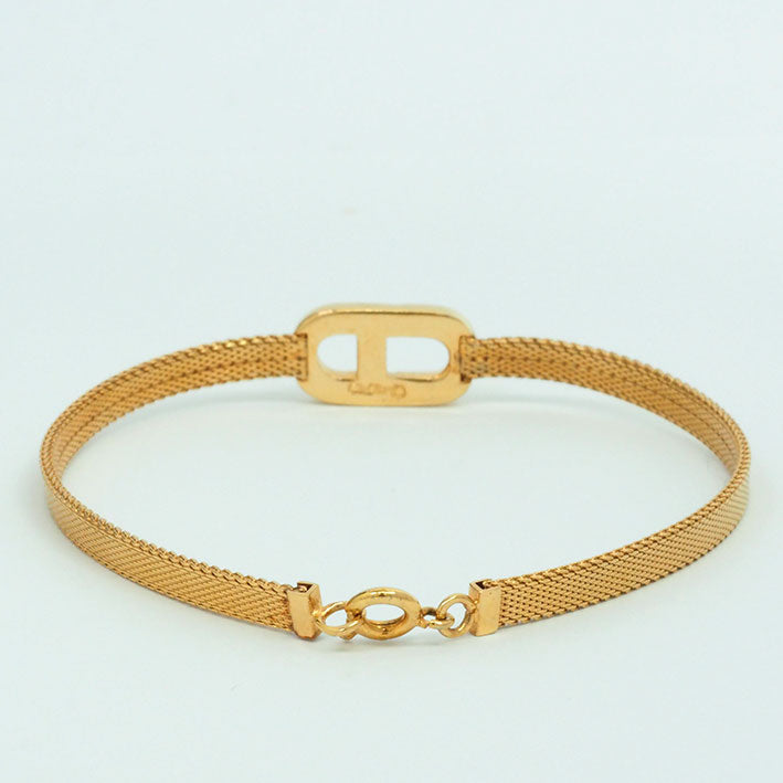 Vintage Christian Dior Flat Belt Bracelet