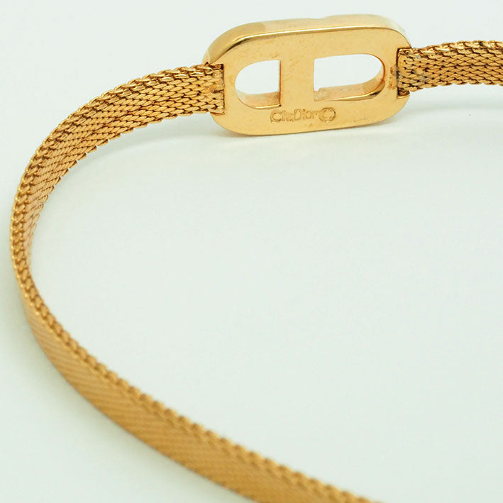 Vintage Christian Dior Flat Belt Bracelet