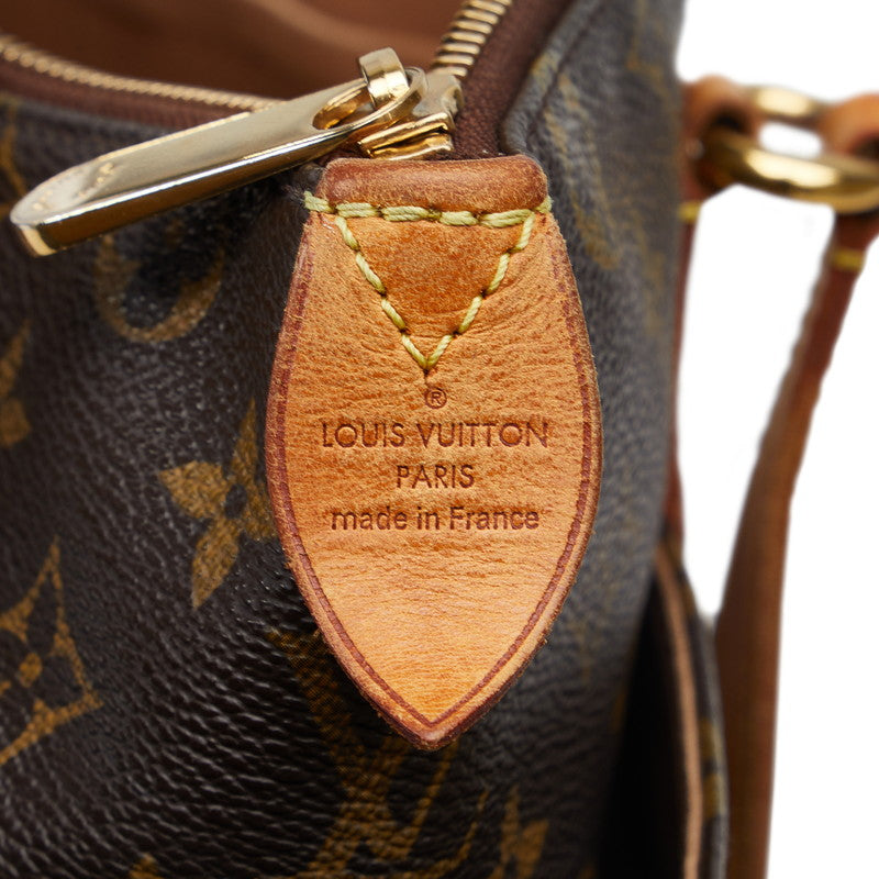 Louis Vuitton Monogram Handbag M56688 Brown PVC Leather  Louis Vuitton